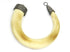 Final Sale, Pave Diamond Horn Tusk Pendant -Silver Horn Pendant, (FS-152-TDP)